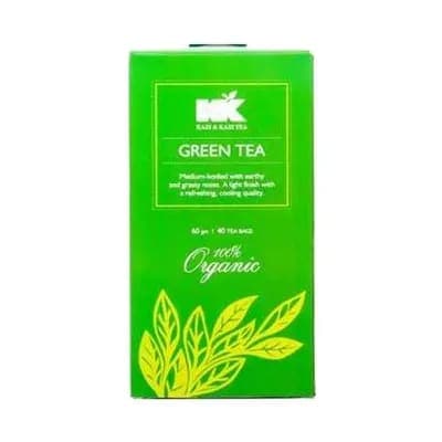 Kazi & Kazi Organic Green Tea 40 pcs 60 gm
